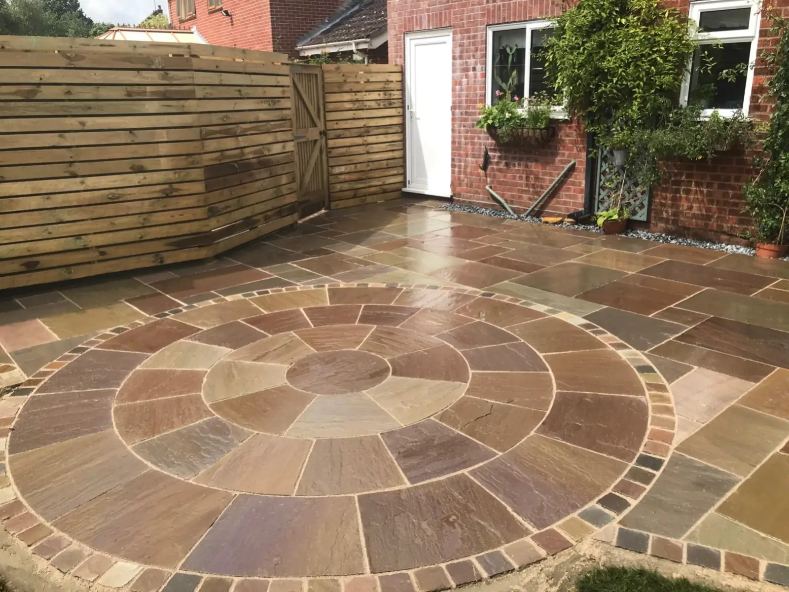 residential patio paving Norwich Norfolk groundworks
